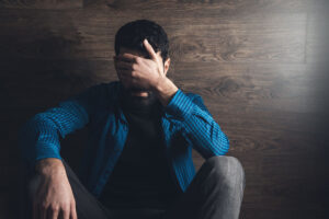 A man experiencing benzo withdrawal