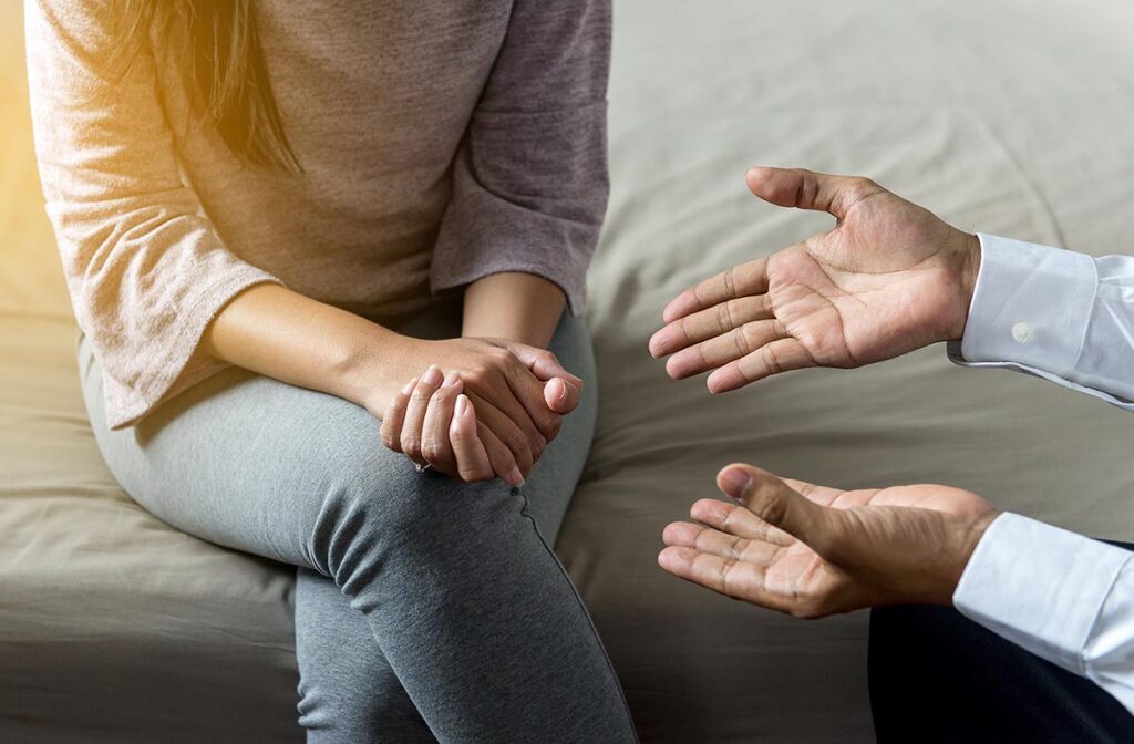 A person concerned about hydrocodone side effects